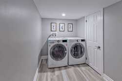 Laundry Room at 6 Bonacres Avenue, Centennial Scarborough, Toronto