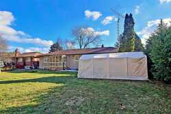 Backyard at 6 Bonacres Avenue, Centennial Scarborough, Toronto