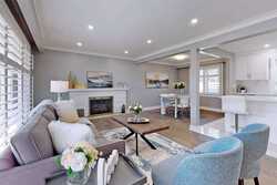Living Room at 6 Bonacres Avenue, Centennial Scarborough, Toronto