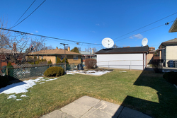 Backyard at 62 Saddle Ridge Drive, Victoria Village, Toronto