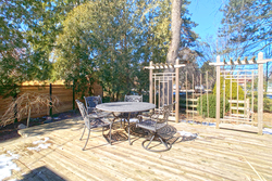 Backyard at 38 Addison Crescent, Banbury-Don Mills, Toronto