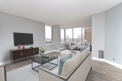 Living Room at 1002 - 205 Wynford Drive, Banbury-Don Mills, Toronto