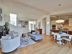 Breakfast Area & Family Room at 8 Swiftdale Place, Banbury-Don Mills, Toronto