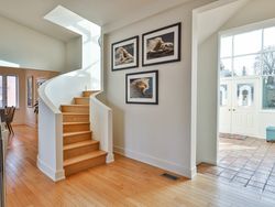 Staircase to Second Level at 8 Swiftdale Place, Banbury-Don Mills, Toronto