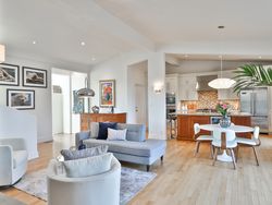 Breakfast Area & Family Room at 8 Swiftdale Place, Banbury-Don Mills, Toronto