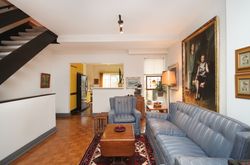 Living Room at 21 Avenue, South Riverdale, Toronto