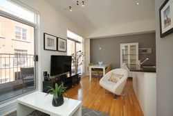 Living & Dining Room at TH3 - 1388 Bloor Street W, Dovercourt-Wallace Emerson-Junction, Toronto