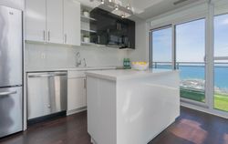 Kitchen at 2810 - 33 Shore Breeze Drive, Mimico, Toronto
