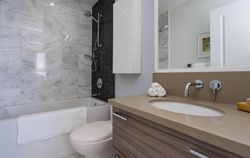 Primary Bedroom Ensuite Bathroom at 2810 - 33 Shore Breeze Drive, Mimico, Toronto
