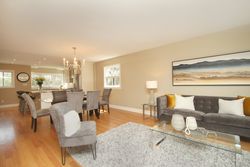Living & Dining Room at 50 Rustywood Drive, Parkwoods-Donalda, Toronto