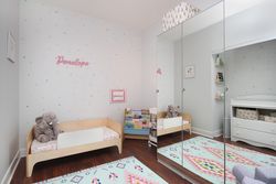 Bedroom at 124 - 35 Brian Peck Crescent, Leaside, Toronto