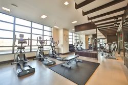 Exercise Room at 124 - 35 Brian Peck Crescent, Leaside, Toronto