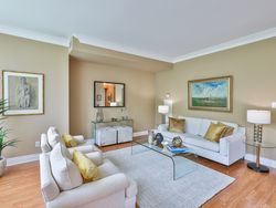 Living Room at 914 - 38 William Carson Crescent, St. Andrew-Windfields, Toronto