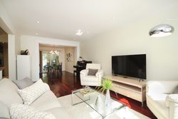 Living Room at 53 Stonedale Placeway, Banbury-Don Mills, Toronto