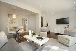 Living Room at 57 Stonedale Placeway, Banbury-Don Mills, Toronto