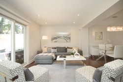 Living Room at 57 Stonedale Placeway, Banbury-Don Mills, Toronto