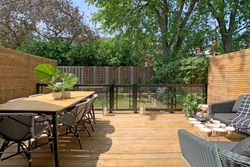 Backyard at 57 Stonedale Placeway, Banbury-Don Mills, Toronto