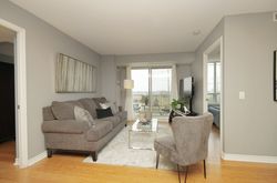Living Room at 610 - 1730 Eglinton Avenue E, Victoria Village, Toronto