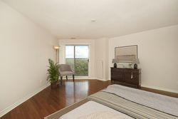 Primary Bedroom with Virtual Staging at 810 - 18 Concorde Place, Banbury-Don Mills, Toronto