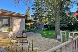 Backyard at 230 Lord Seaton Road, St. Andrew-Windfields, Toronto