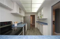 Kitchen at 202 - 3131 Bridletowne Circle, L\'Amoreaux, Toronto