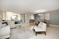 Living & Dining Room at 202 - 3131 Bridletowne Circle, L\'Amoreaux, Toronto