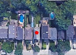 Aerial at 339 Sutherland Drive, Leaside, Toronto