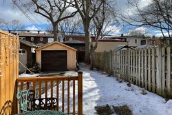 Backyard at 75 Gainsborough Road, Woodbine Corridor, Toronto