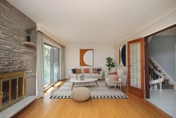 Living Room Virtually Staged at 72 Overbank Crescent, Parkwoods-Donalda, Toronto