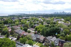 Aerial at 36 Wayland Avenue, East End-Danforth, Toronto