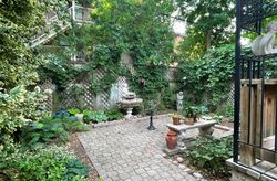 Backyard at 14 Hiltz Avenue, South Riverdale, Toronto