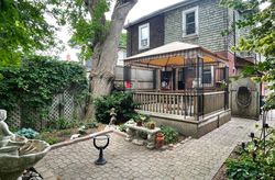 Backyard at 14 Hiltz Avenue, South Riverdale, Toronto