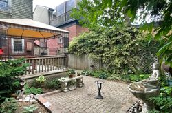Backyard at 14 Hiltz Avenue, South Riverdale, Toronto