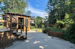 Backyard at 45 Glenvale Boulevard, Leaside, Toronto