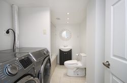 Laundry Room & 4 Piece Bathroom at 52 Pepper Vineway, Bayview Village, Toronto