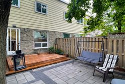 Backyard at 52 Pepper Vineway, Bayview Village, Toronto