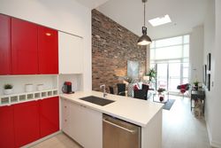 Kitchen at Ph15 - 88 Colgate Avenue, South Riverdale, Toronto