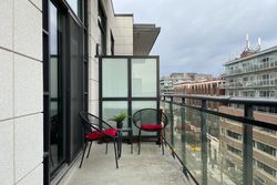 Double Width Balcony at Ph15 - 88 Colgate Avenue, South Riverdale, Toronto