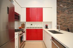 Kitchen at Ph15 - 88 Colgate Avenue, South Riverdale, Toronto