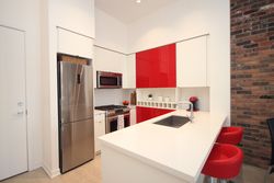 Kitchen at Ph15 - 88 Colgate Avenue, South Riverdale, Toronto
