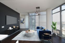 Living Room Virtually Staged at 2012 - 103 The Queensway, High Park-Swansea, Toronto