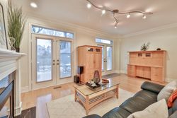 Family Room at 114 Fairlawn Avenue, Lawrence Park North, Toronto