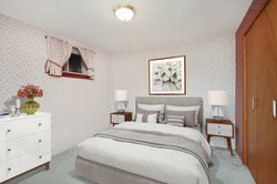 Virtually Staged Bedroom at 40 Monarchwood Crescent, Parkwoods-Donalda, Toronto