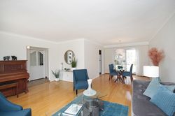 Living & Dining Room at 40 Monarchwood Crescent, Parkwoods-Donalda, Toronto