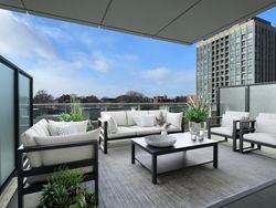 Terrace Virtually Staged at 236 - 20 O'neill Road, Banbury-Don Mills, Toronto