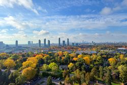 View from Balcony at 1524 - 20 O'neill Road, Banbury-Don Mills, Toronto