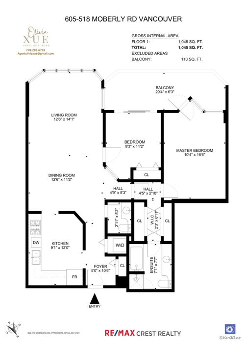 605 - 518 Moberly Road, False Creek, Vancouver West - 518-moberly-road-false-creek-vancouver-west-03