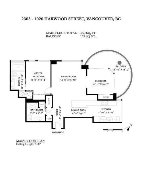 2303 - 1020 Harwood Street, West End VW, Vancouver West - 1020-harwood-street-west-end-vw-vancouver-west-40