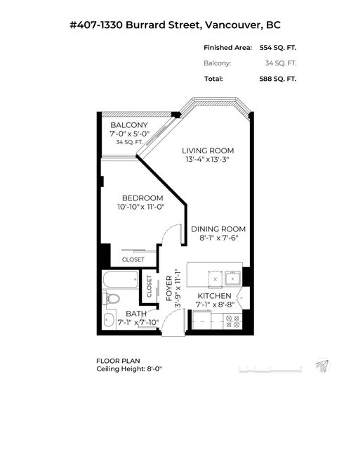 407 - 1330 Burrard Street, Downtown VW, Vancouver West - 1330-burrard-street-downtown-vw-vancouver-west-15