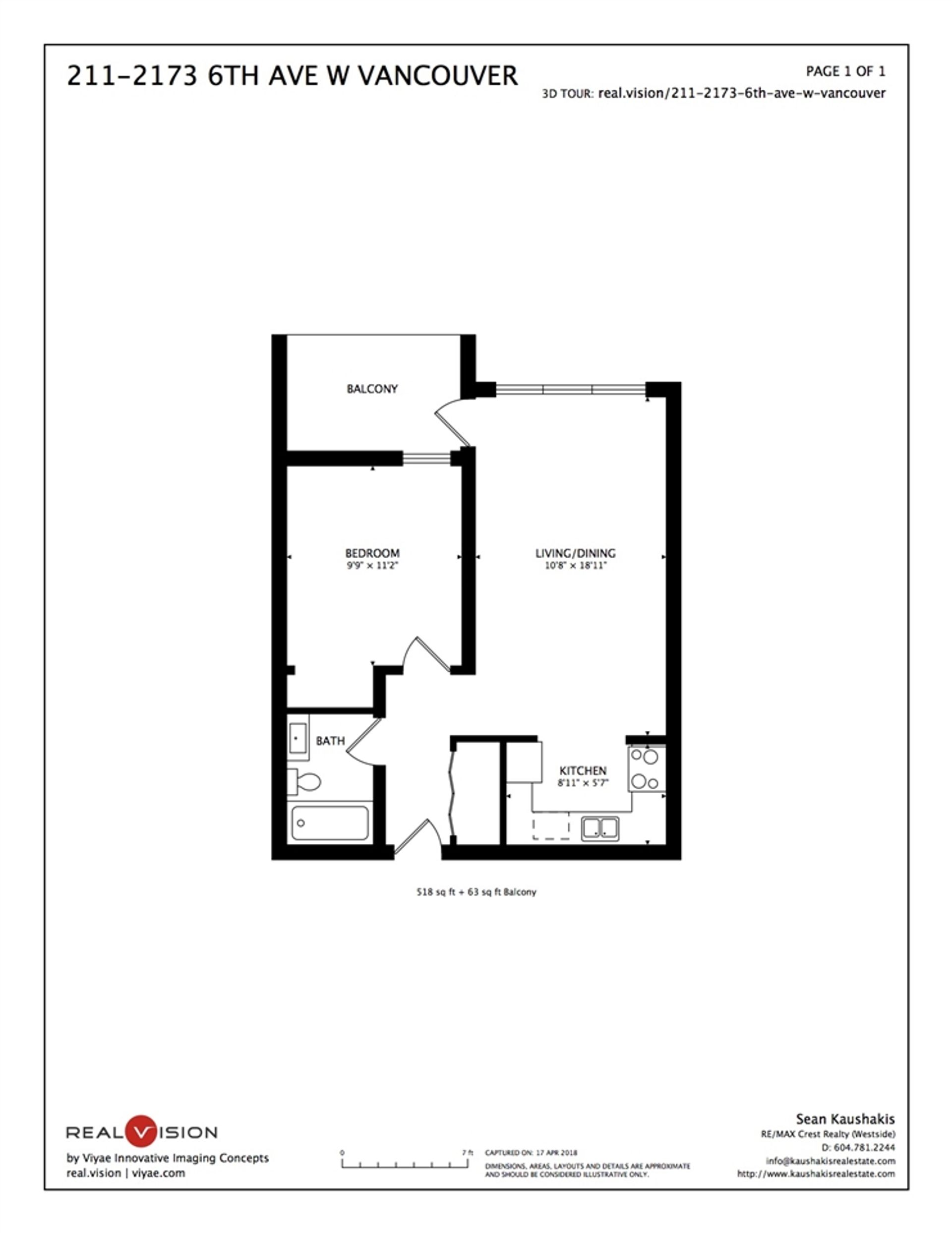 211 - 2173 W 6th Avenue, Kitsilano, Vancouver West - e21388149787885f847a616e07073a8d6b137bcb